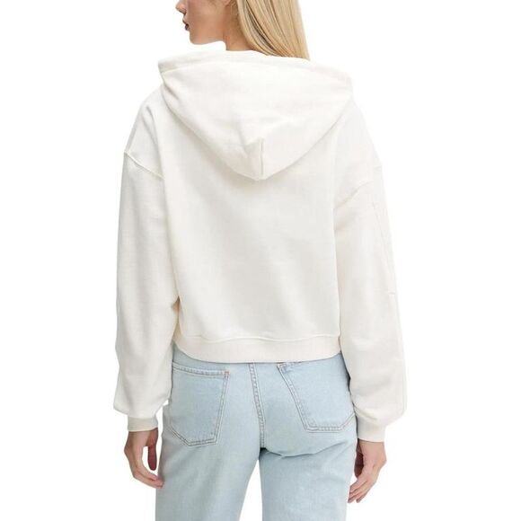 Tommy Hilfiger Jeans Graphic Print Hoodie Women white Sweatshirts - Picture 2 of 3